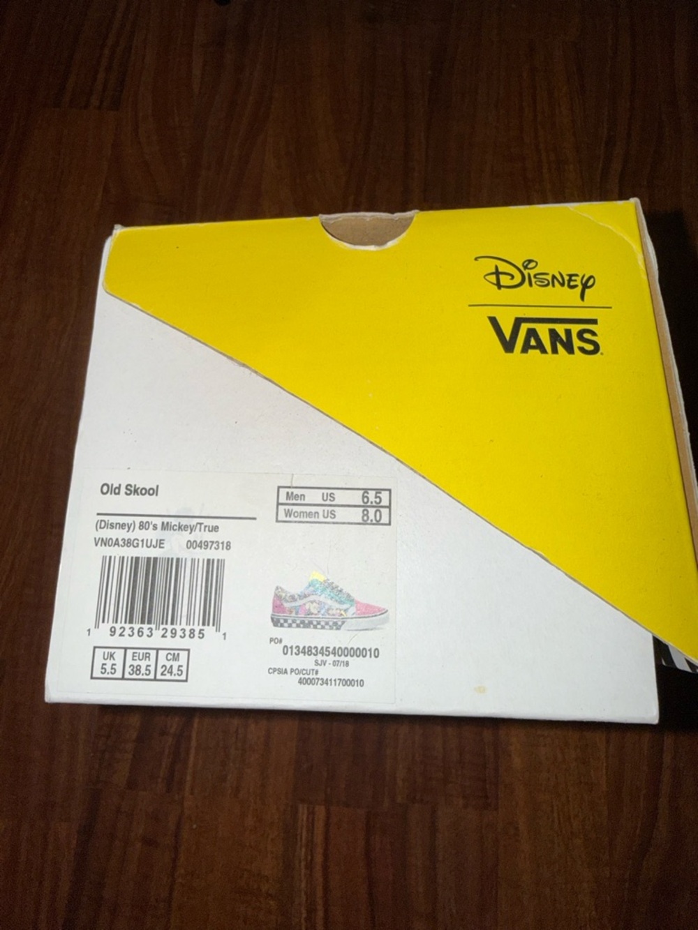 Vans x Disney Old Skool 80’s Mickey - Picture 7 of 8
